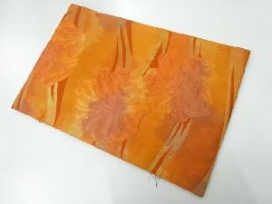 リサイクル　未使用品　花模様織出し名古屋帯